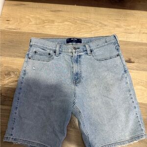 Hollister Faded Blue Jorts